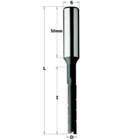 CMT Punta Mortasare con Rompitruciolo Ø16mm 11x75x130 DX | 102.110.31